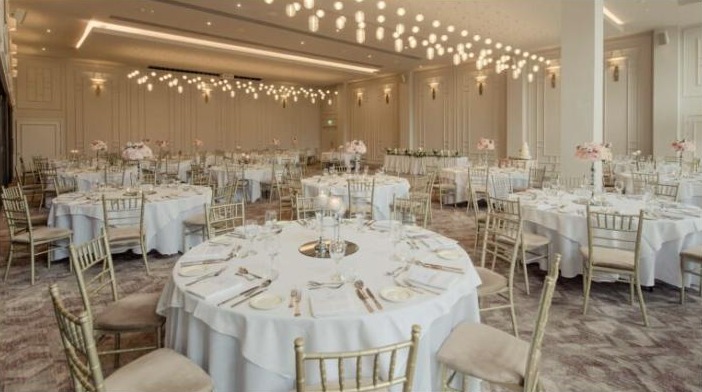 Osprey Hotel - Ballroom wedding setup
